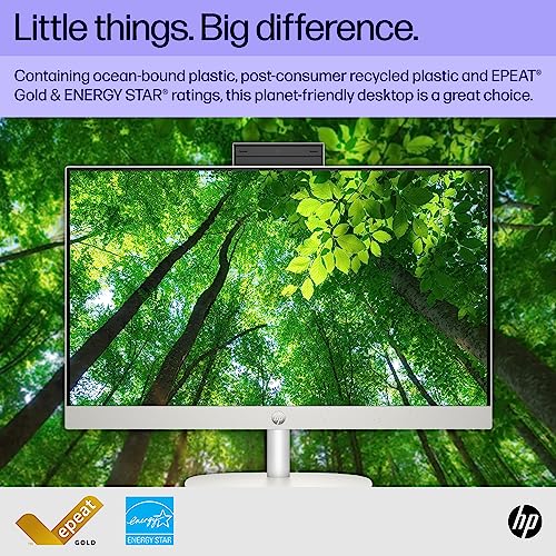 HP 23.8" All-in-One Desktop PC with Wifi Connectivity