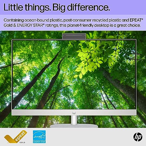 HP 27" All-in-One Desktop PC, FHD Display, Intel i7