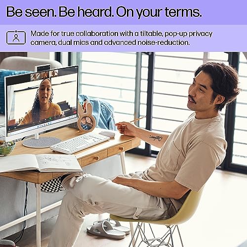 HP 27" All-in-One Desktop PC, FHD Display, Intel i7