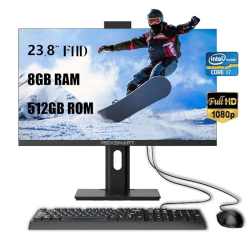 MECHAZER All-in-one PC Core i7 23.8-inch HD WiFi
