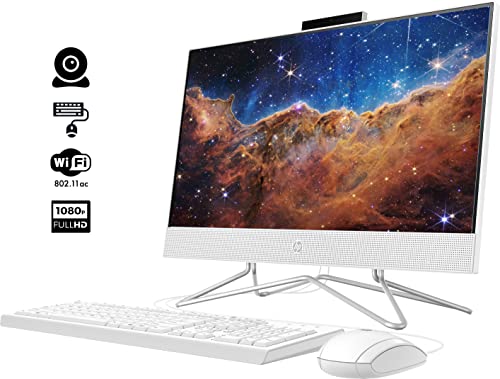 HP 2022 All-in-One Desktop, 21.5" FHD, Intel Celeron