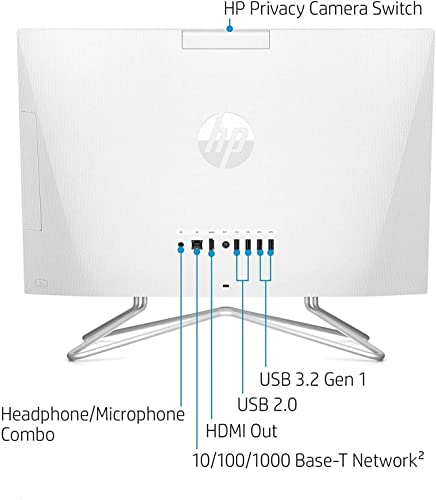 HP 2022 All-in-One Desktop, 21.5" FHD, Intel Celeron
