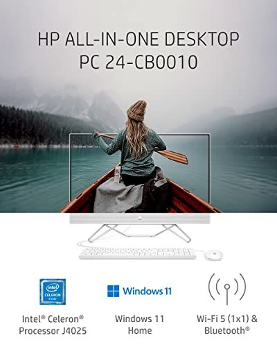 HP 23.8” All-in-One Desktop PC with Wi-Fi