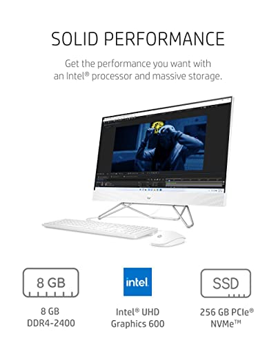 HP 23.8” All-in-One Desktop PC with Wi-Fi