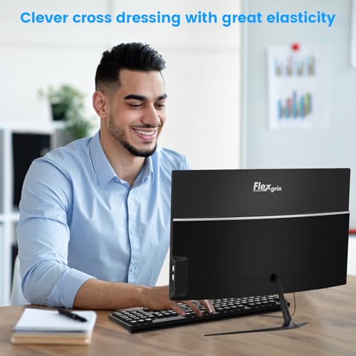 FLEXGRIN 23.8" FHD All-in-One Desktop Computer: WiFi, Windows 11 Pro