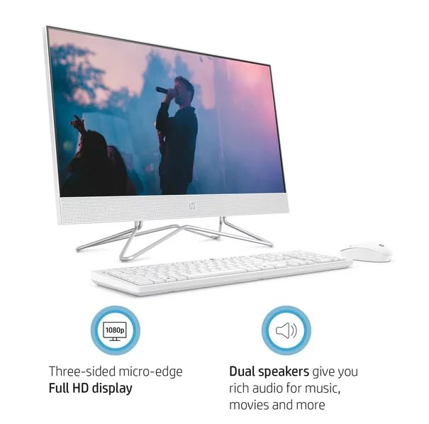 HP 24 All-in-One PC with Wifi, Windows 11