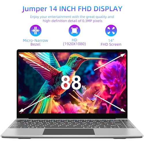14" Laptop, 12GB RAM 256GB SSD, Windows 11, WiFi