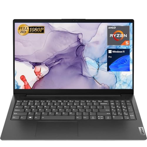 Lenovo V15 Laptop with Ryzen 5 and Windows 11