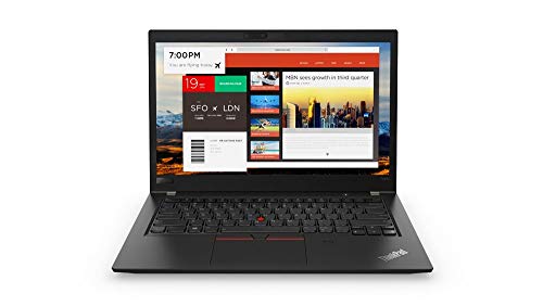 Renewed Lenovo ThinkPad T480s Ultrabook, 8GB RAM, 256GB