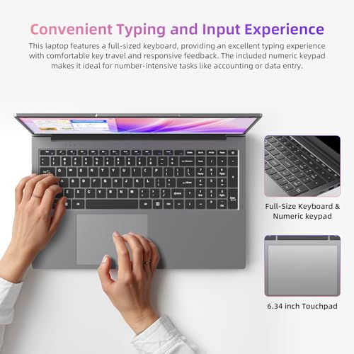 17.3" FHD IPS Laptop Computer, 24GB RAM, 512GB Storage