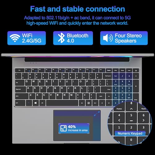 jumper Laptop with Intel N100 CPU, 16GB RAM
