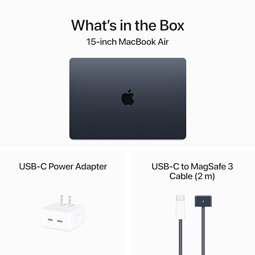 2024 Apple MacBook Air 15" Laptop, M3 Chip, Retina Display