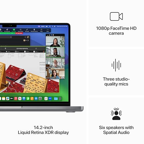 2023 Apple MacBook Pro M3 Chip: 14.2" Retina Display
