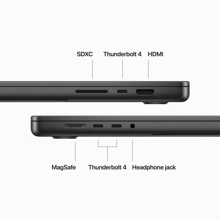 Apple MacBook Pro 16.2" with M3 Pro Chip - Space Black
