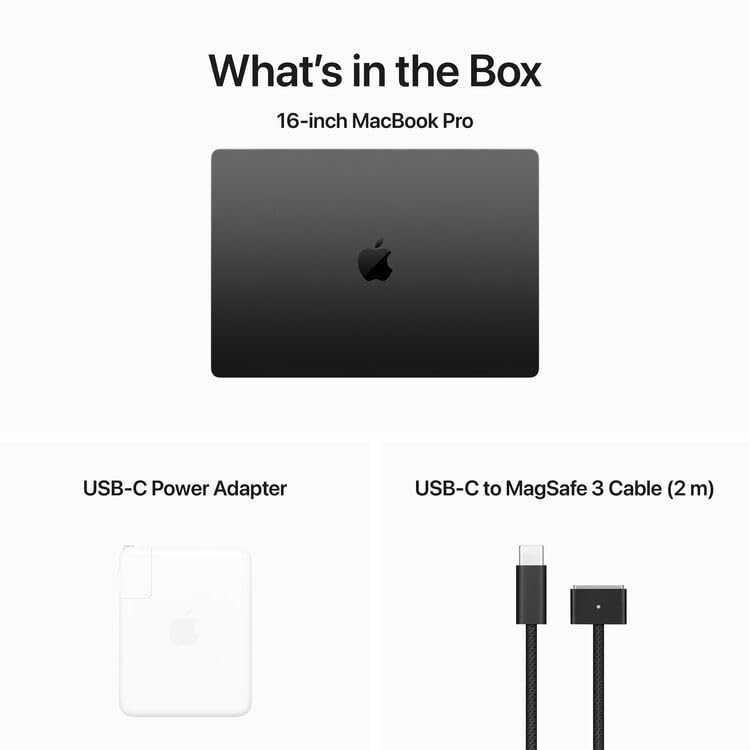 Apple MacBook Pro 16.2" with M3 Pro Chip - Space Black