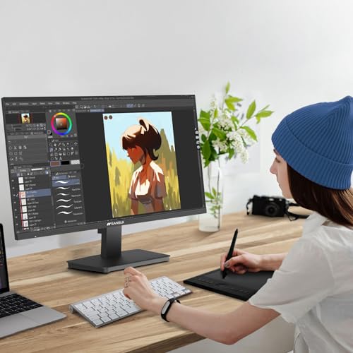 SANSUI 24" Ultra-Slim FHD Monitor with VESA