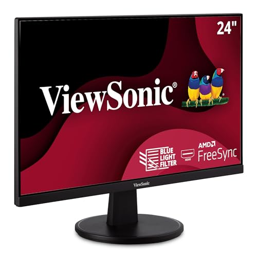 ViewSonic VA2447-MH 24" Full HD Monitor with Free Sync