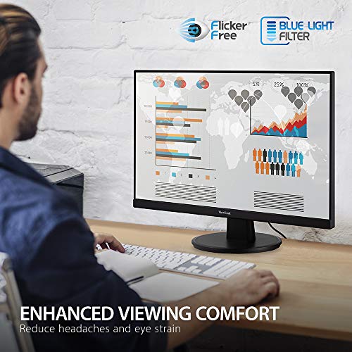 ViewSonic VA2447-MH 24" Full HD Monitor with Free Sync