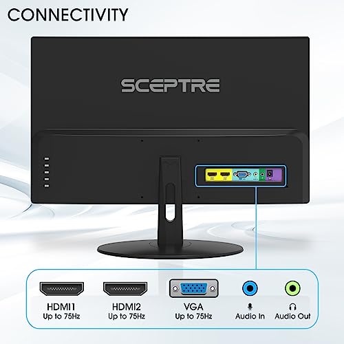 Sceptre 20" 1600x900 75Hz Ultra Thin LED Monitor
