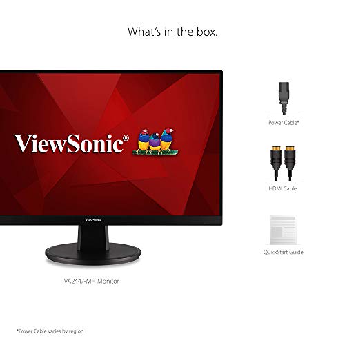 ViewSonic VA2447-MH 24" Full HD Monitor with Free Sync