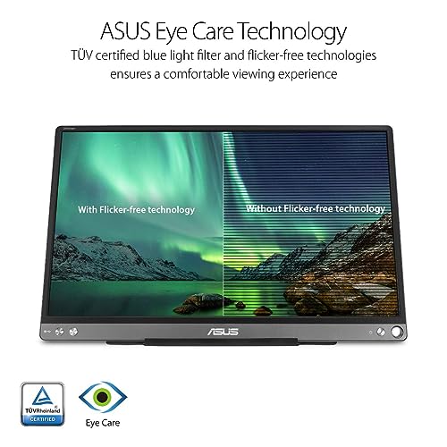 ASUS ZenScreen 15.6” 1080p USB Monitor - IPS