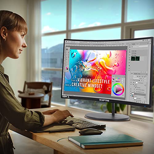 Sceptre Curved 27" FHD 1080p 75Hz LED Monitor
