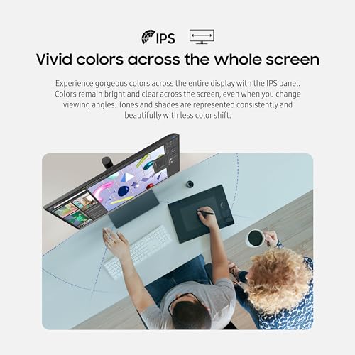 27-Inch Samsung Business Essential Computer Monitor, IPS Panel