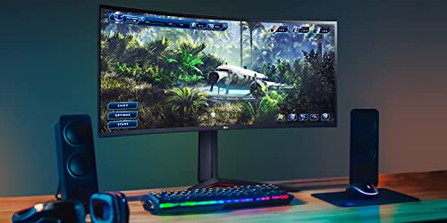 LG UltraGear 34" Curved Gaming Monitor, QHD VA, HDR 10, FreeSync Premium