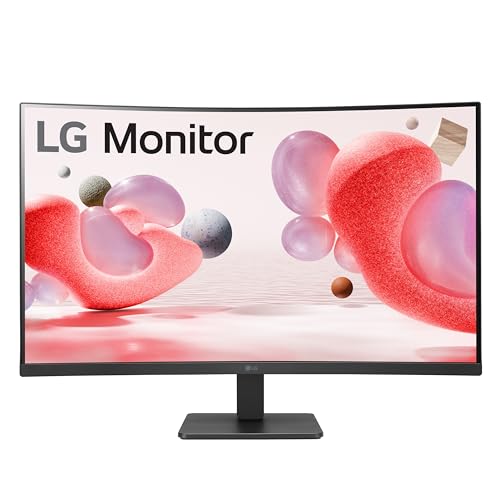 LG 32-inch FHD Curved Monitor with 100Hz