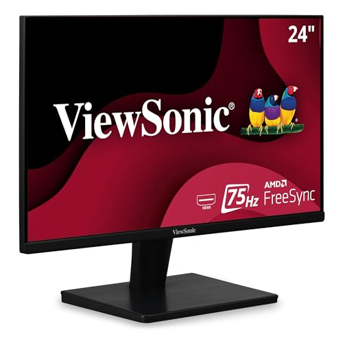 ViewSonic VS2447M 24" 1080p Monitor for Gaming/Home Office
