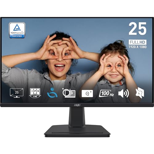 MSI PRO MP251 24.5" FHD IPS Monitor, 100Hz