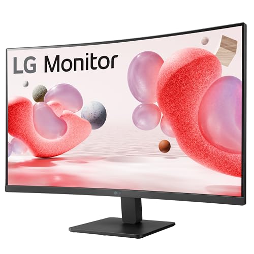 LG 32-inch FHD Curved Monitor with 100Hz
