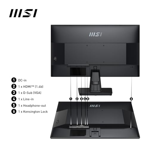 MSI PRO MP251 24.5" FHD IPS Monitor, 100Hz