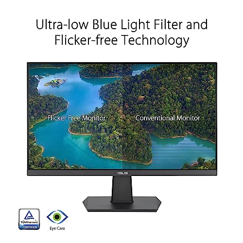 ASUS 27" 1080P IPS Monitor for Working/Gaming, 100Hz