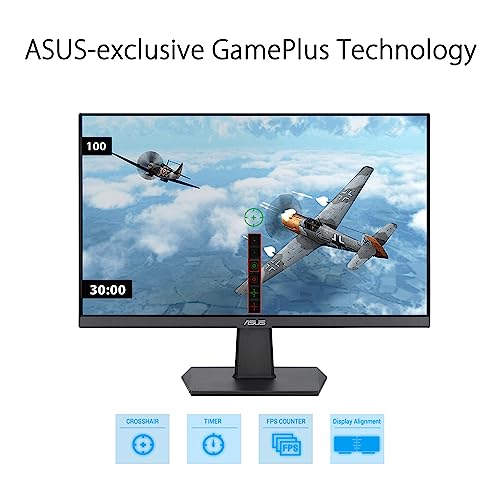 ASUS 27" 1080P IPS Monitor for Working/Gaming, 100Hz