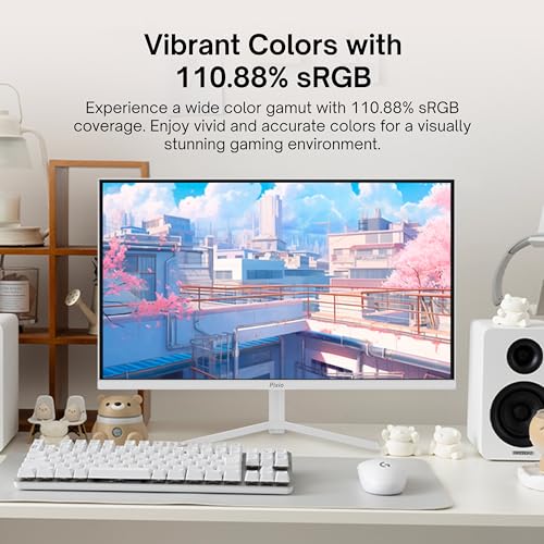 Pixio PX248 Prime V2 White 24-Inch Gaming Monitor