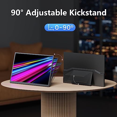 Lasitu Portable 18.5" 100Hz FHD Monitor with HDR