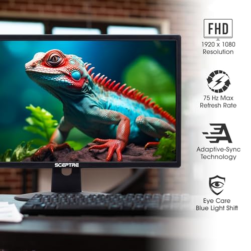 2 Pack - 20" FHD 1600x900 Computer Monitors
