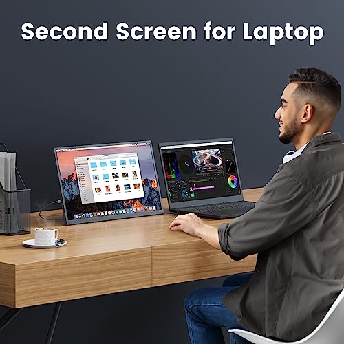 Lasitu Portable 18.5" 100Hz FHD Monitor with HDR