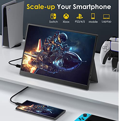 Portable 13.3" UHD Monitor for Laptop Gaming Display