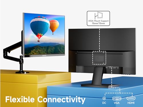 24" FHD Wireless PC Monitor with FreeSync, VESA Black