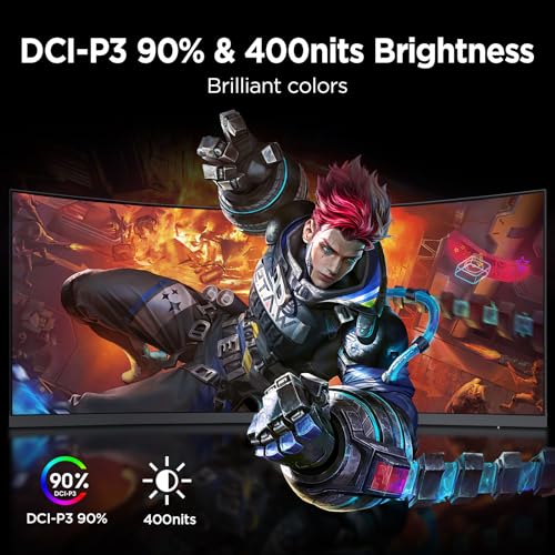 KOORUI 34" Ultrawide Curved Gaming Monitor 144Hz 165Hz