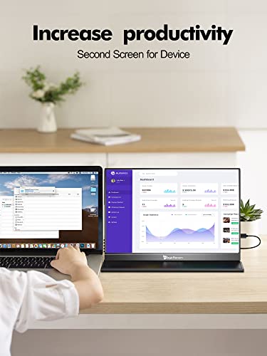 MagicRaven 4K Portable Monitor: 16" IPS Laptop Display