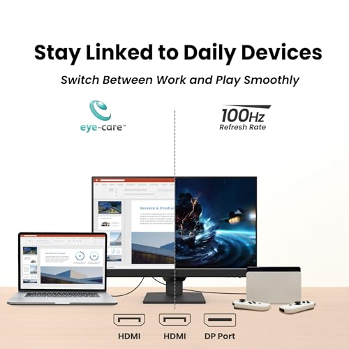 24" FHD BenQ Gaming Monitor with Eye-Care Tech