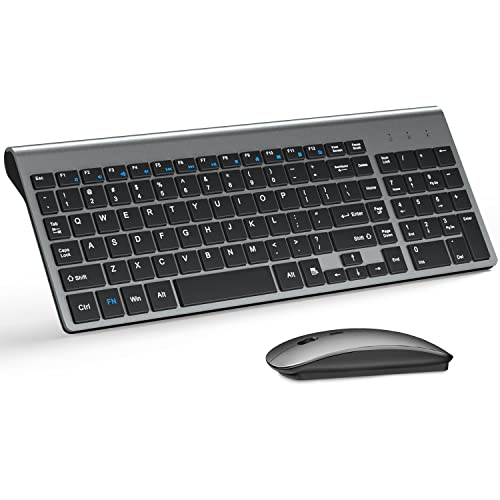 TopMate Slim Wireless Keyboard and Mouse Combo, 2.4G