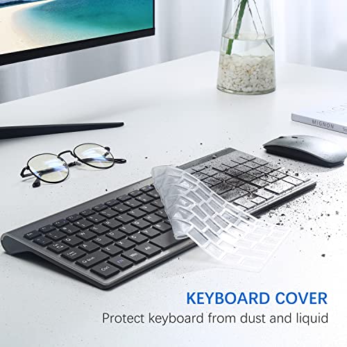 TopMate Slim Wireless Keyboard and Mouse Combo, 2.4G