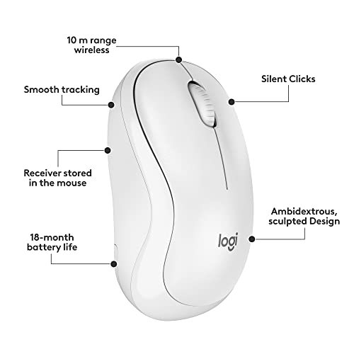 Logitech MK295 Wireless Mouse & Keyboard - SilentTouch Technology