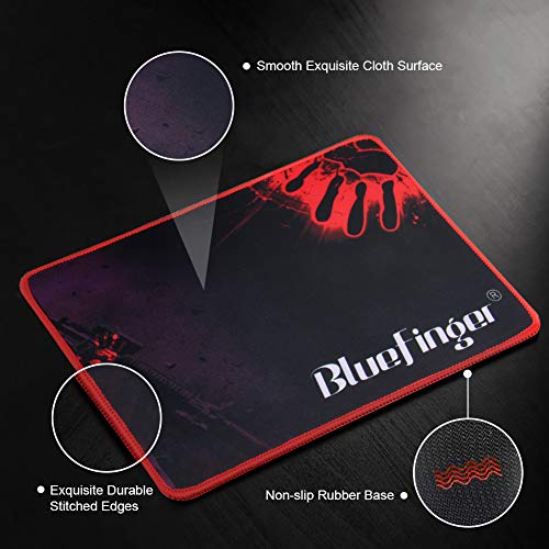 BlueFinger RGB Gaming Keyboard and Backlit Mouse Combo