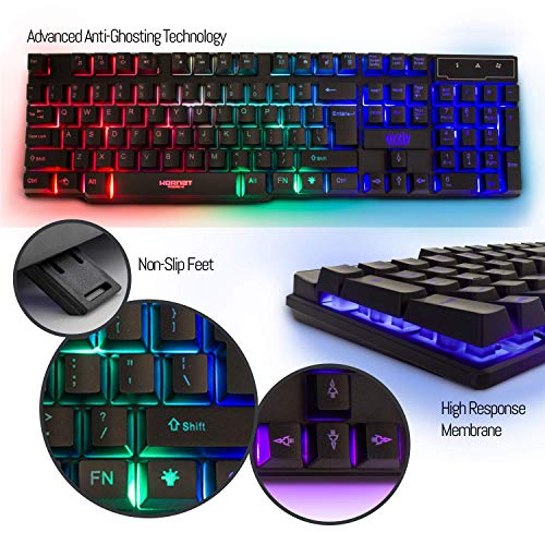 4-in-1 Gaming Bundle for PC, Xbox, PS4 - Hornet RX-250