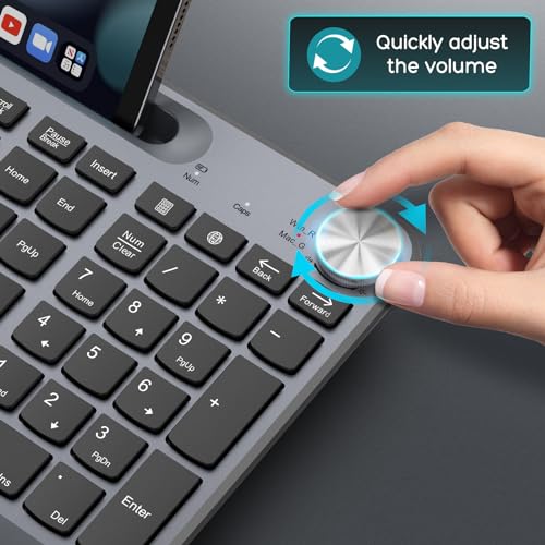 GAMCATZ Wireless Keyboard and Mouse Combo - Grey